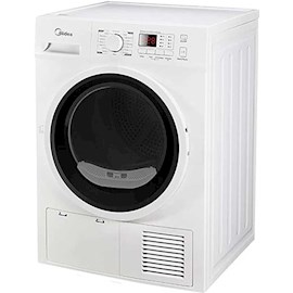 საშრობი მანქანა Midea MDG09C80/W, 8Kg, B, 2200Rpm, 69Db, Washing Machine, White